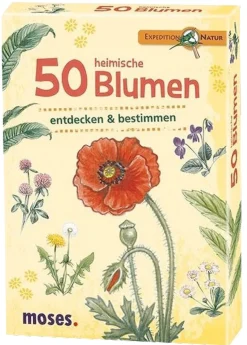 50 heimische Blumen entdecken & bestimmen.