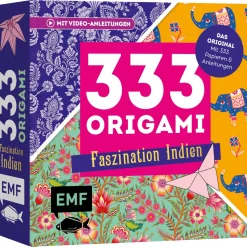 333 Origami - Faszination Indien: Opulente Musterpapiere falten.