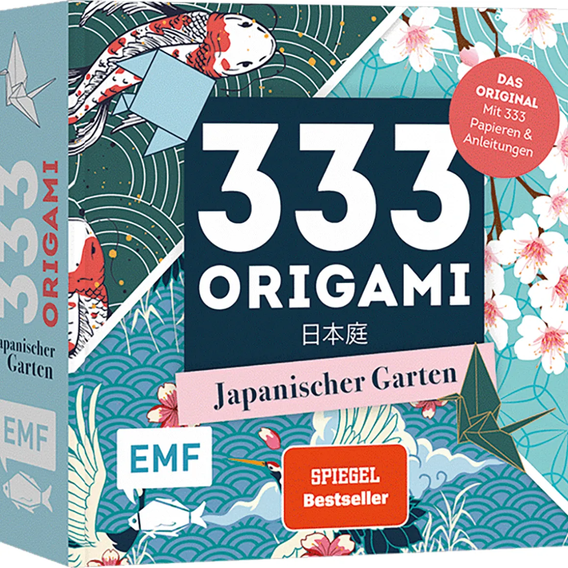 333 Origami. Japanischer Garten.