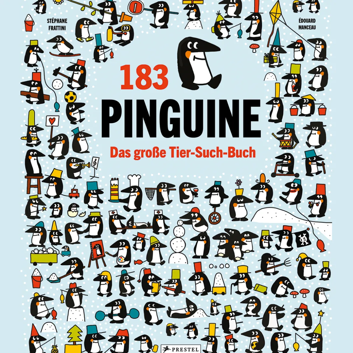 183 Pinguine. Das große Tier-Such-Buch.