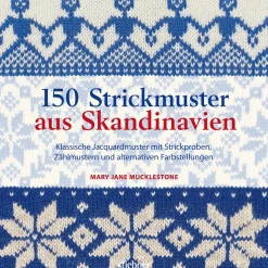 150 Strickmuster aus Skandinavien. Klassische Jacquardmuster mit Strickproben, Zählmustern und alternativen Farbstellungen.