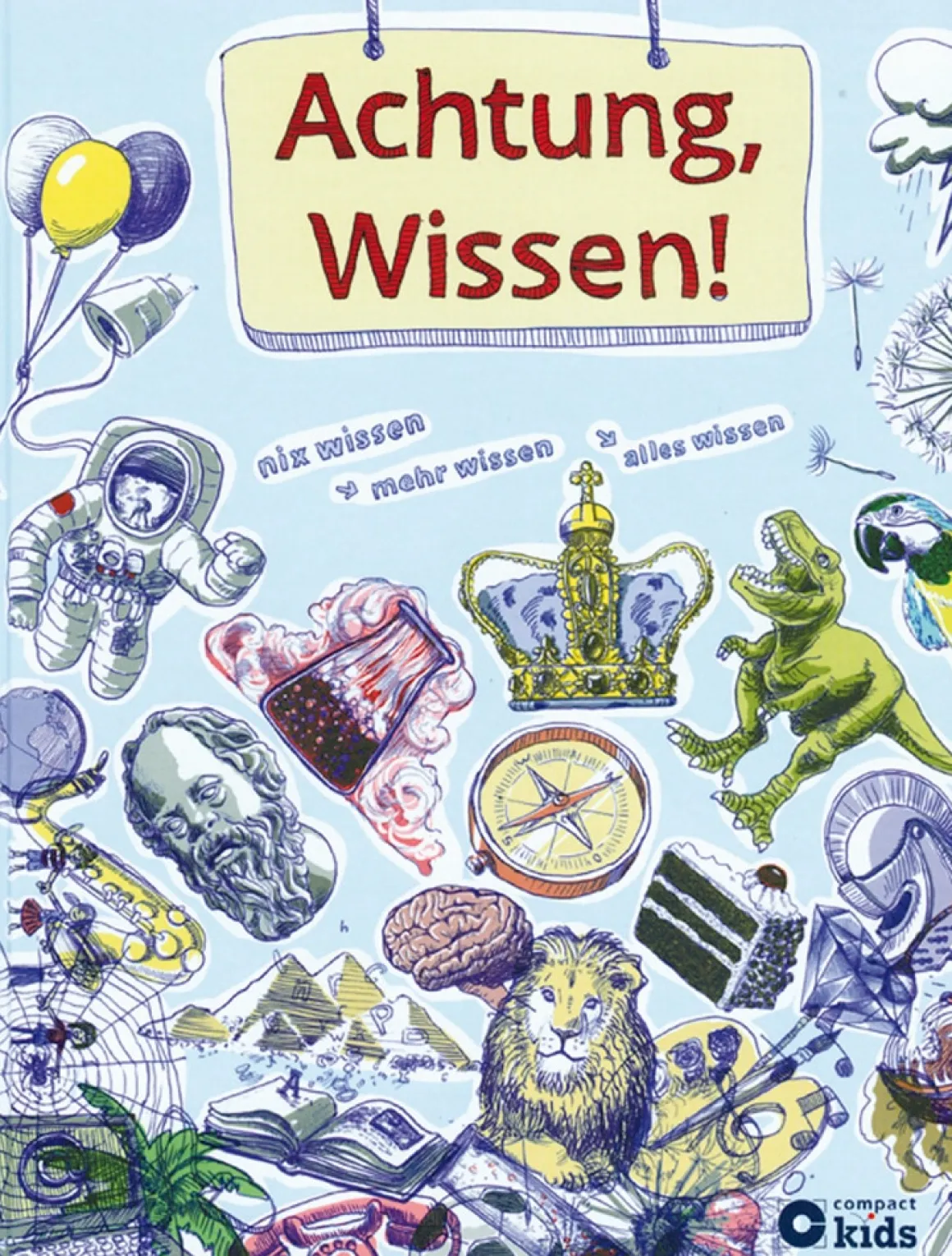 Achtung, Wissen! Nix wissen, mehr wissen, alles wissen.