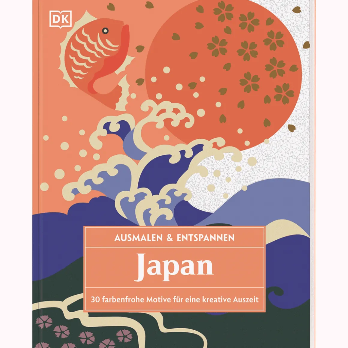 Ausmalen & Entspannen. Japan. 30 farbenfrohe Motive für eine kreative Auszeit.