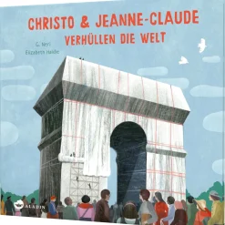 Christo & Jeanne-Claude verhüllen die Welt. Bilderbuch.