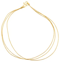 Collier »Silbergarn«.