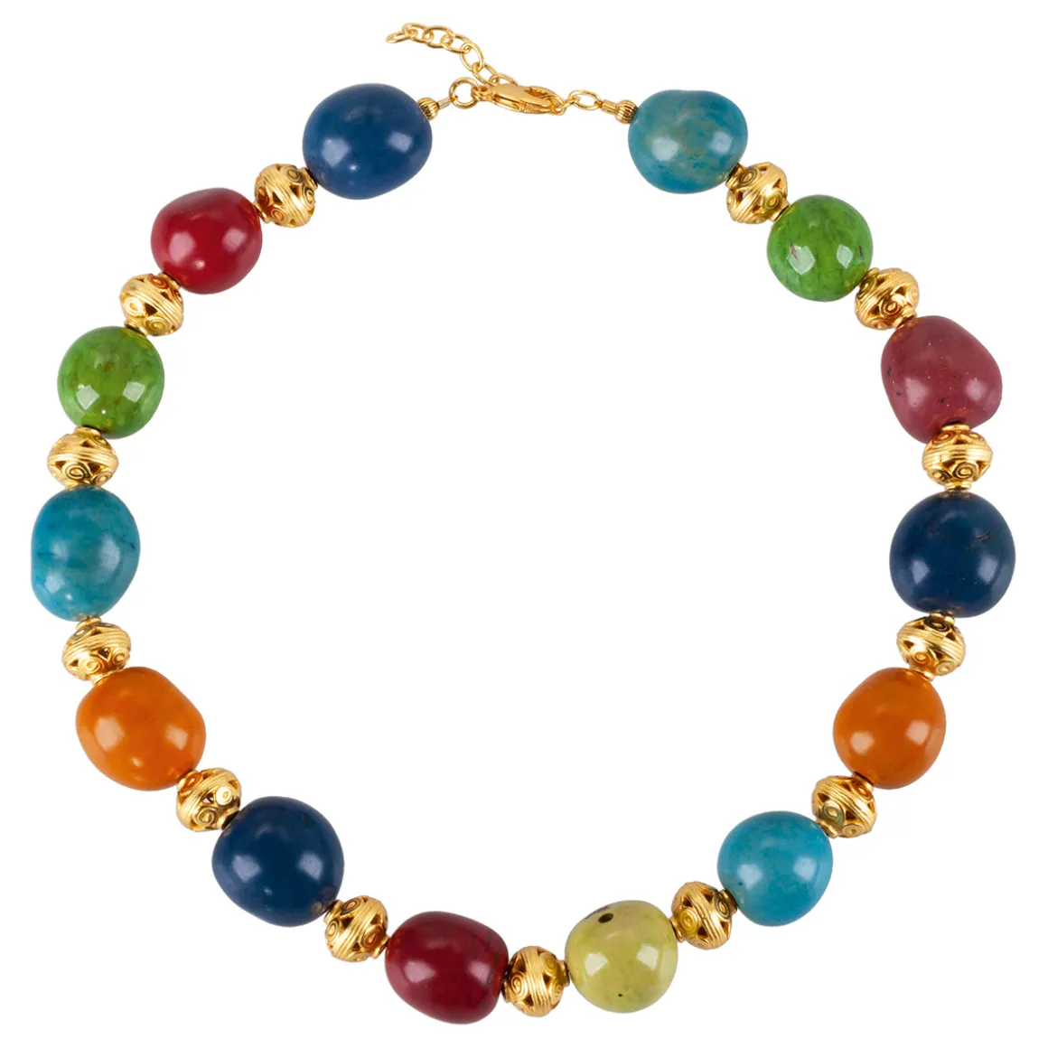 Collier »Strahlende Farbigkeit«.