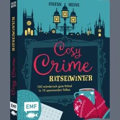 Cosy Crime – Geheimnisvoller Rätselwinter: Mit 100 mörderisch guten Rätseln in 10 spannenden Fällen: Logikrätsel, Sudokus, Buchstabenrätsel und viele mehr!.