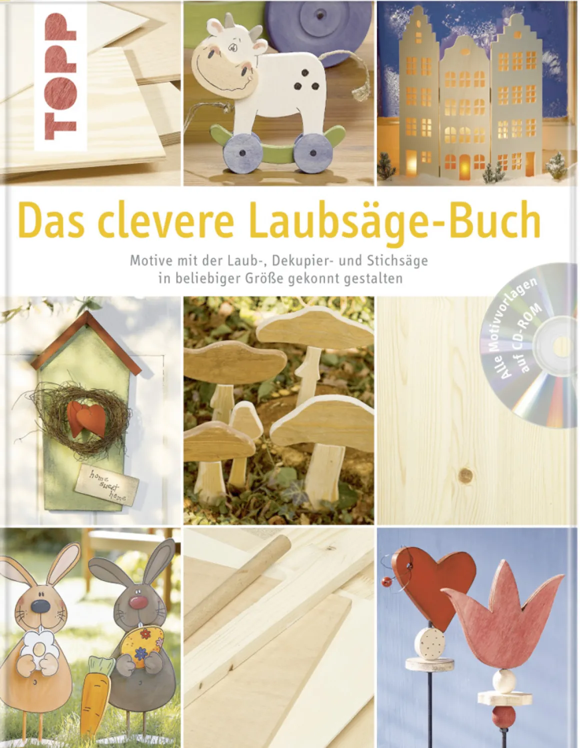 Das clevere Laubsäge-Buch + CD-ROM