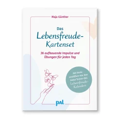 Das Lebensfreude-Kartenset: 36 aufbauende Impulse und Übungen für jeden Tag. Impulskarten mit Achtsamkeits-Meditationen von den Autoren vom Lebensfreude-Kalender. Mit Begleitheft und Pappschachtel.