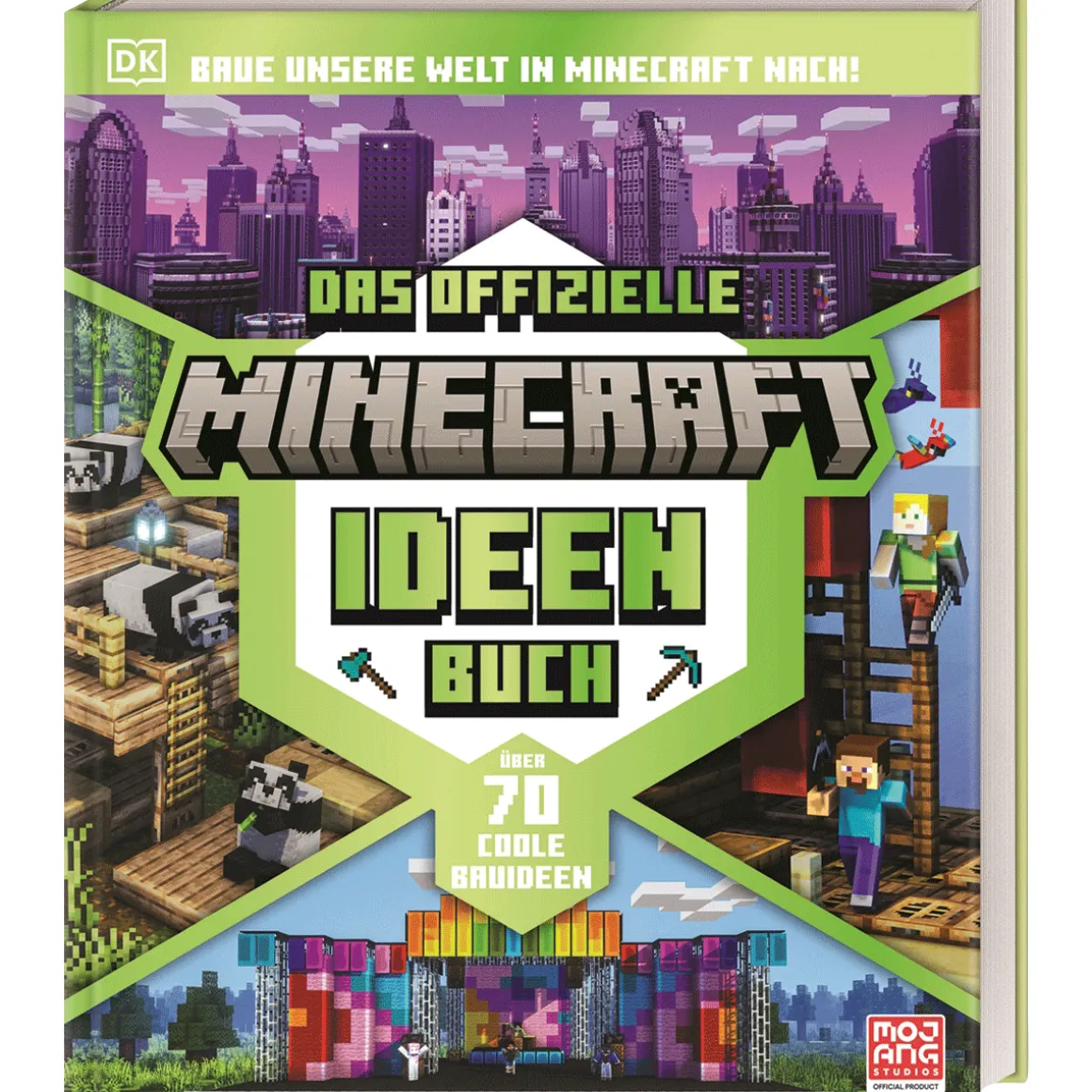 Das offizielle Minecraft Ideen Buch. Über 70 coole Bauideen.