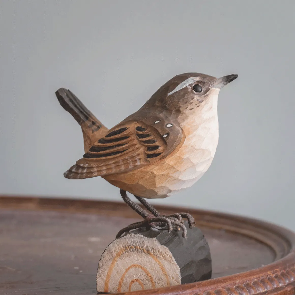 Deko-Vogel »Zaunkönig«.