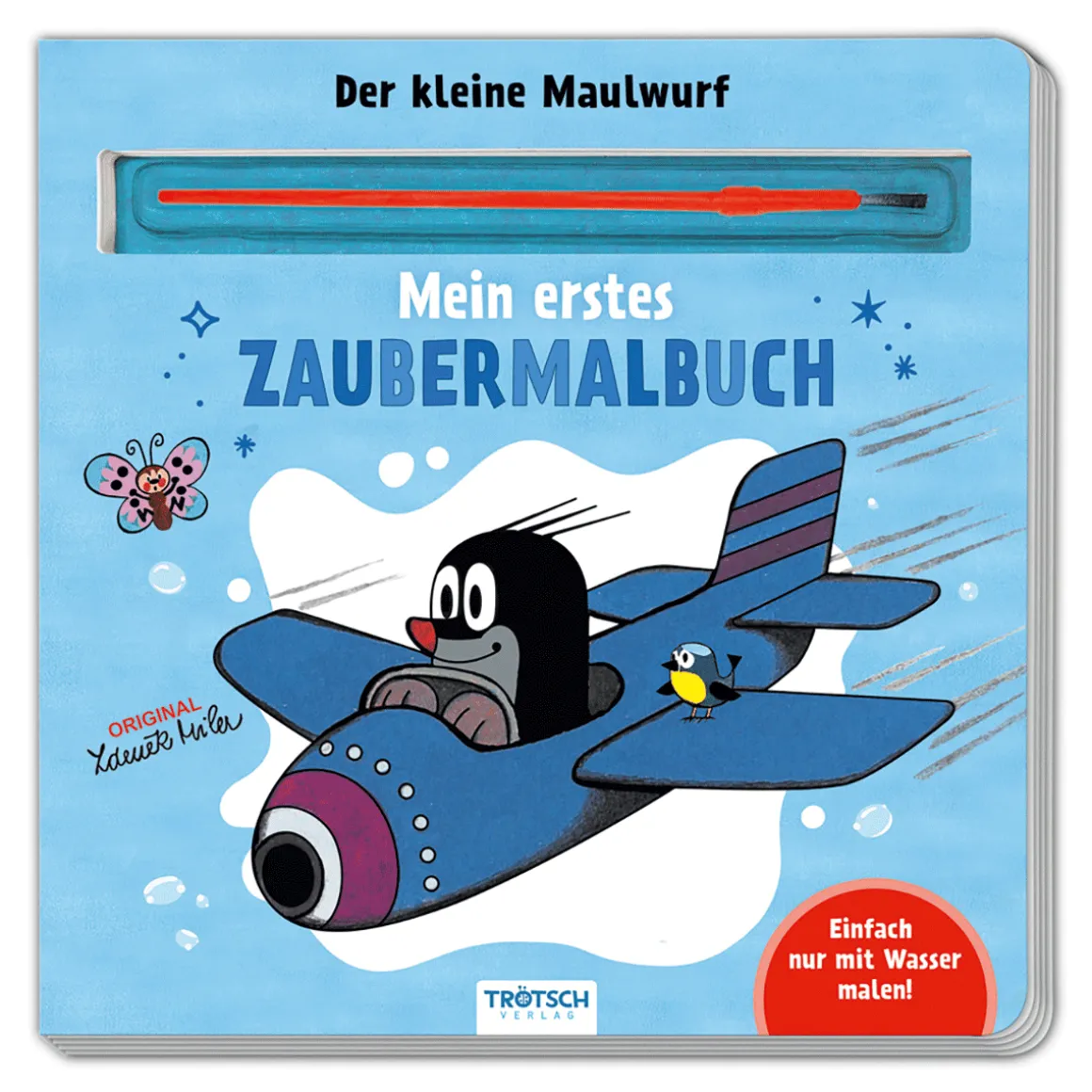 Der kleine Maulwurf. Mein erstes Zaubermalbuch.