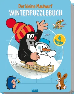 Der kleine Maulwurf. Winter Puzzlebuch.