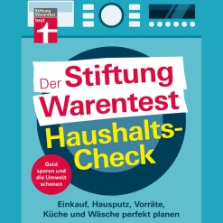 Der Stiftung Warentest Haushalts-Check. Einkauf, Hausputz, Vorräte, Küche und Wäsche perfekt planen.