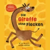 Die Giraffe ohne Flecken.