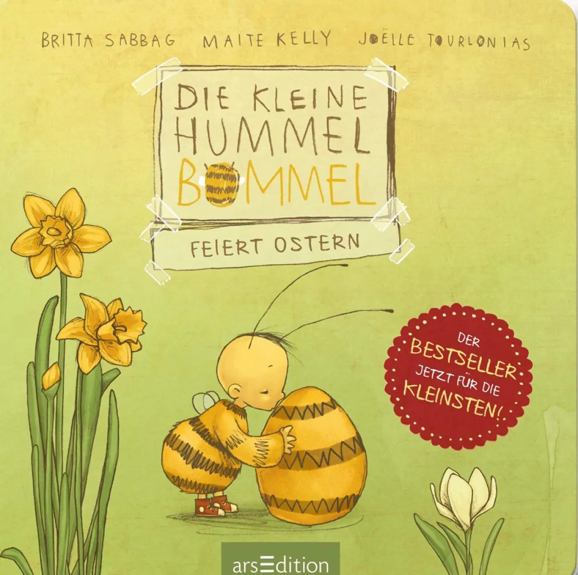 Die kleine Hummel Bommel feiert Ostern.
