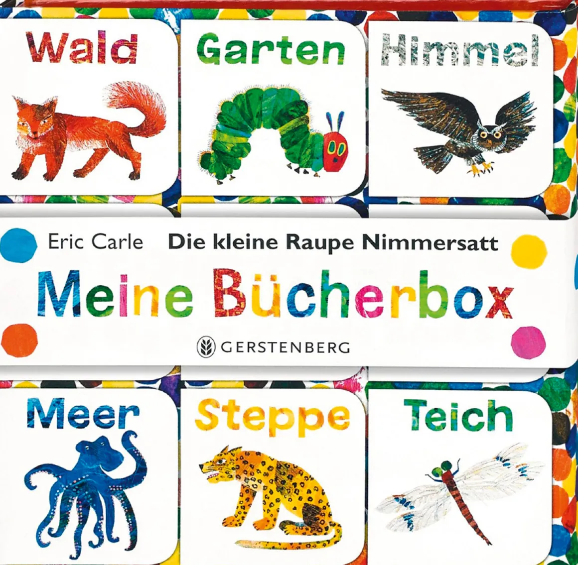 Die kleine Raupe Nimmersatt. Bücherbox.