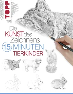Die Kunst des Zeichnens in 15 Minuten – Tierkinder