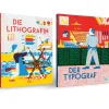Die Lithografin & Der Typograf Set. 2 Bände.