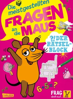 Die meistgestellten Fragen an die Maus. Der Rätselblock.
