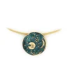 Emaille-Collier »Himmelsscheibe von Nebra«.