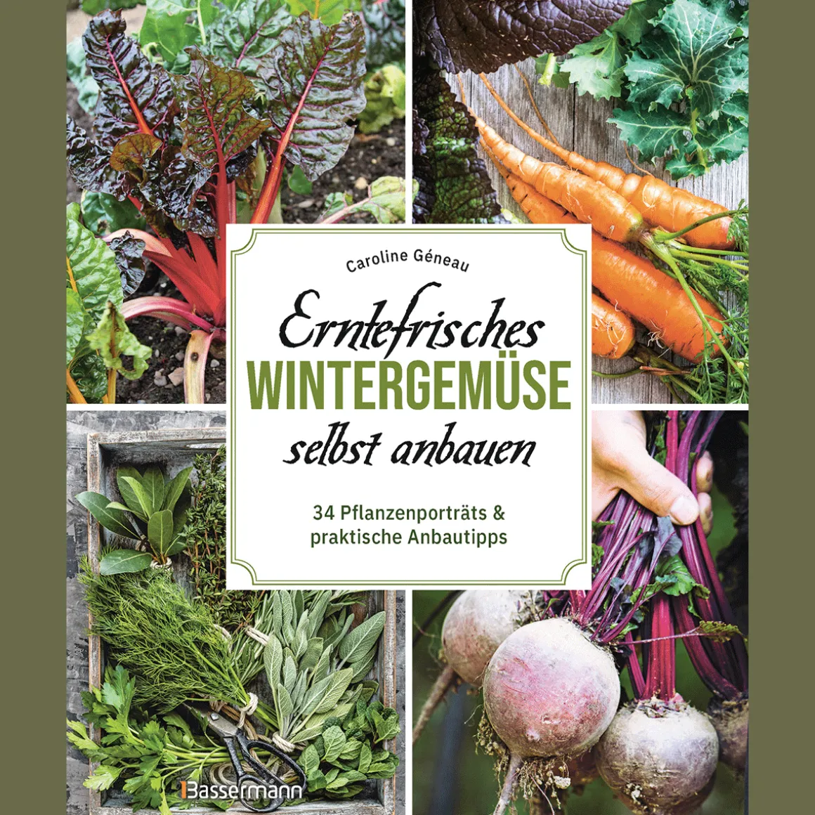 Erntefrisches Wintergemüse selbst anbauen. 34 Pflanzenporträts & praktische Anbautipps.