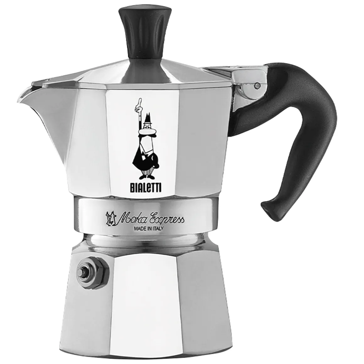 Espressokocher für 2 Tassen.
