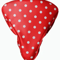 Fahrrad-Sattelschoner Polka Dots.