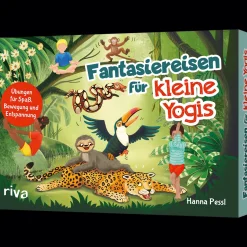 Fantasiereisen für kleine Yogis: Übungen für Spaß, Bewegung und Entspannung | In 30 Karten um die Welt.