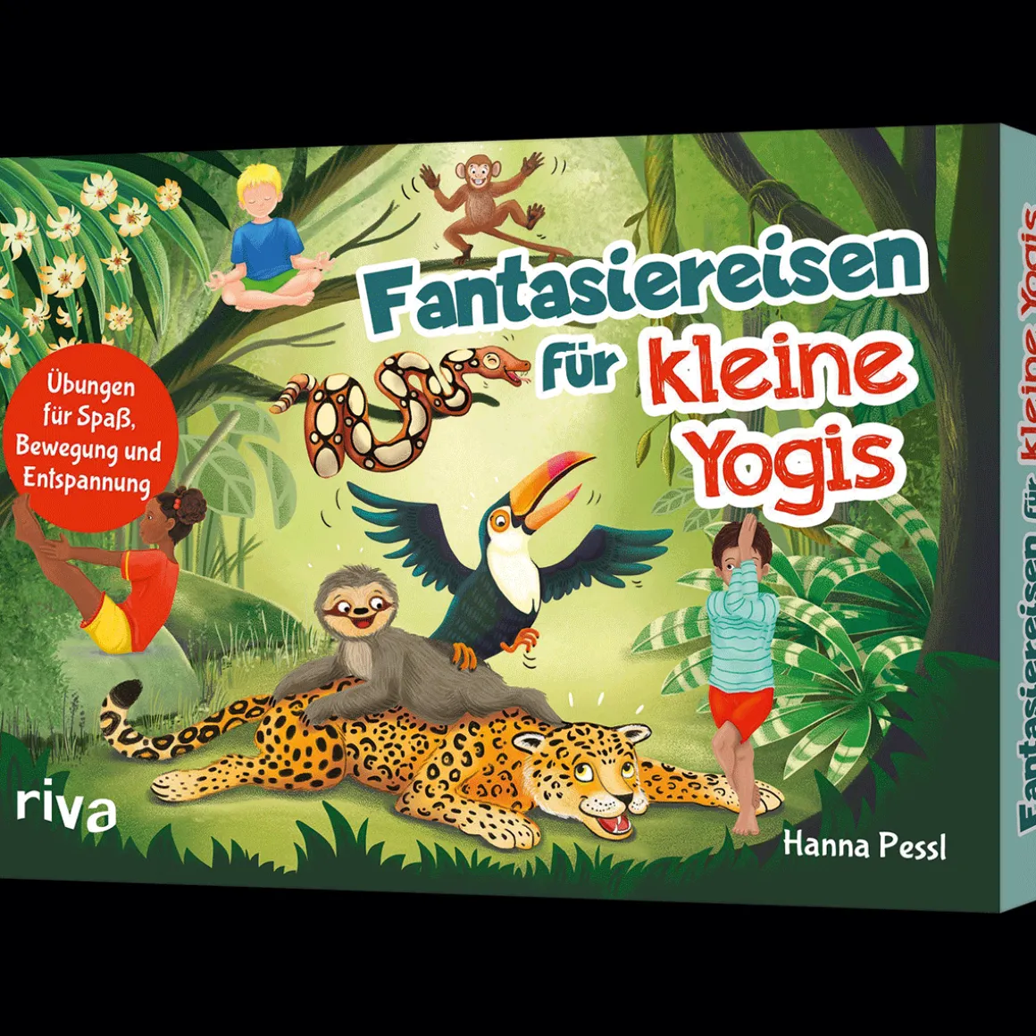 Fantasiereisen für kleine Yogis: Übungen für Spaß, Bewegung und Entspannung | In 30 Karten um die Welt.