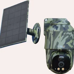 4G PT Dome mit Solarpanel.