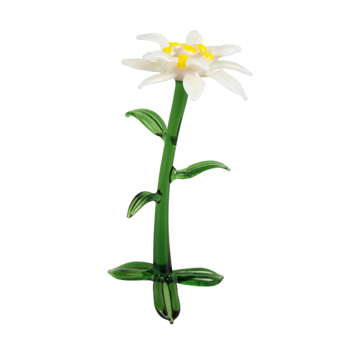 Glasblume »Edelweiß«.