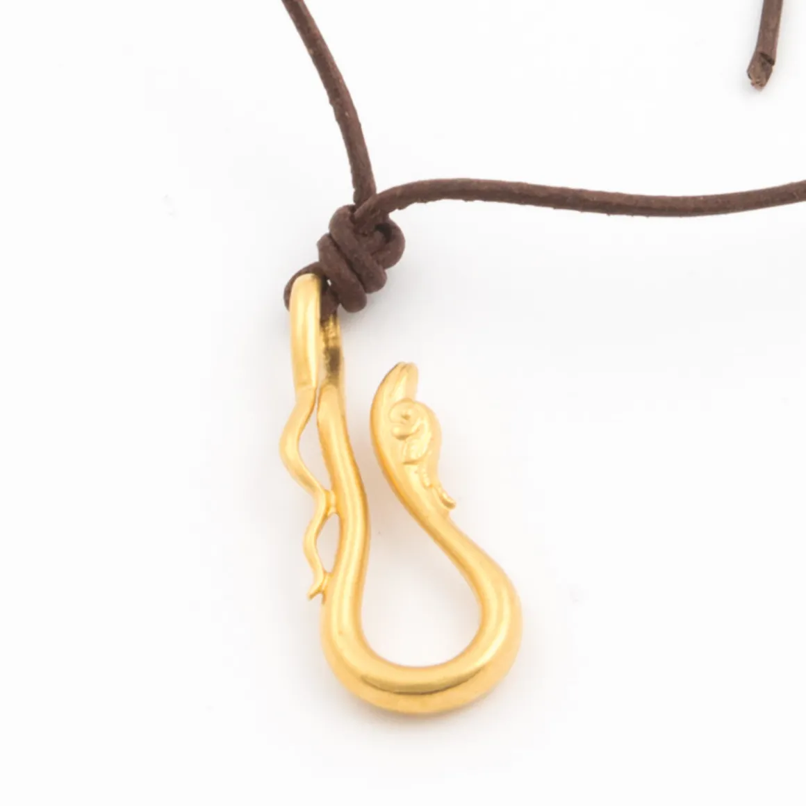 Goldkette Schlangenmotiv.