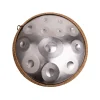 Handpan 12 Töne, Silber