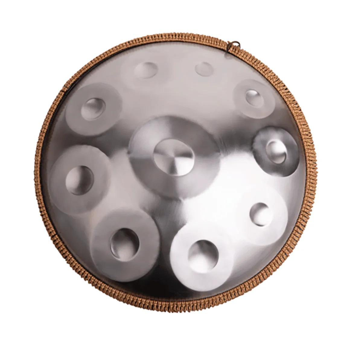 Handpan 10 Töne, Silber