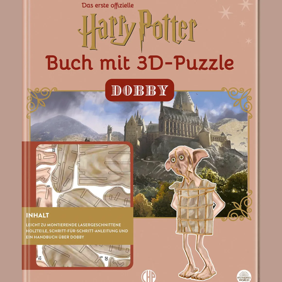 Harry Potter. Dobby. Buch mit 3D-Puzzle.