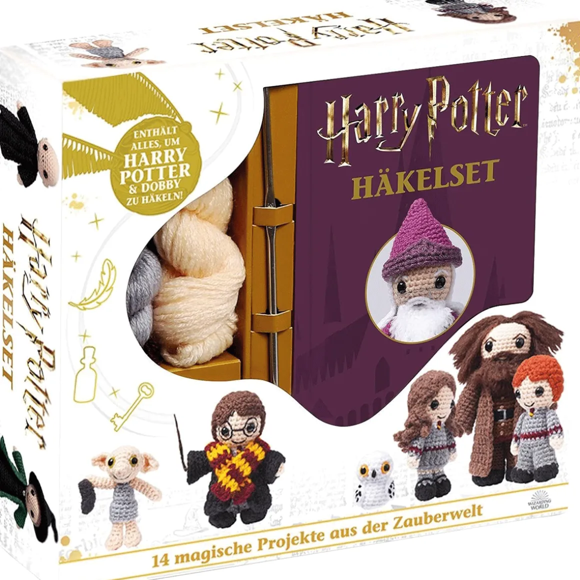 Harry Potter: Häkelset - 14 magische Projekte aus der Zauberwelt.