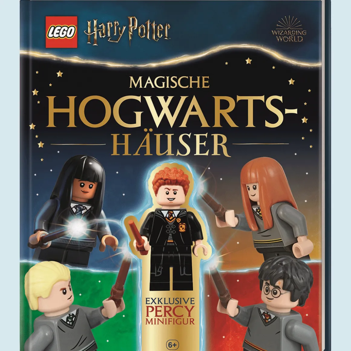 Harry Potter Magische Hogwarts-Häuser. Mit Percy Weasley Minifigur.