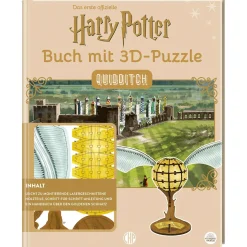 Harry Potter. Quidditch. Buch mit 3D-Puzzle.