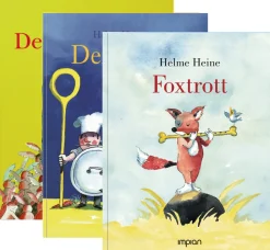 Helme Heine. Foxtrott, Der Superhase, Der Club. Paket mit 3 Bänden.