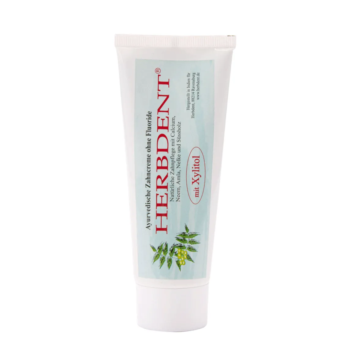 Herbdent Ayurvedische Zahncreme mit Xylitol.