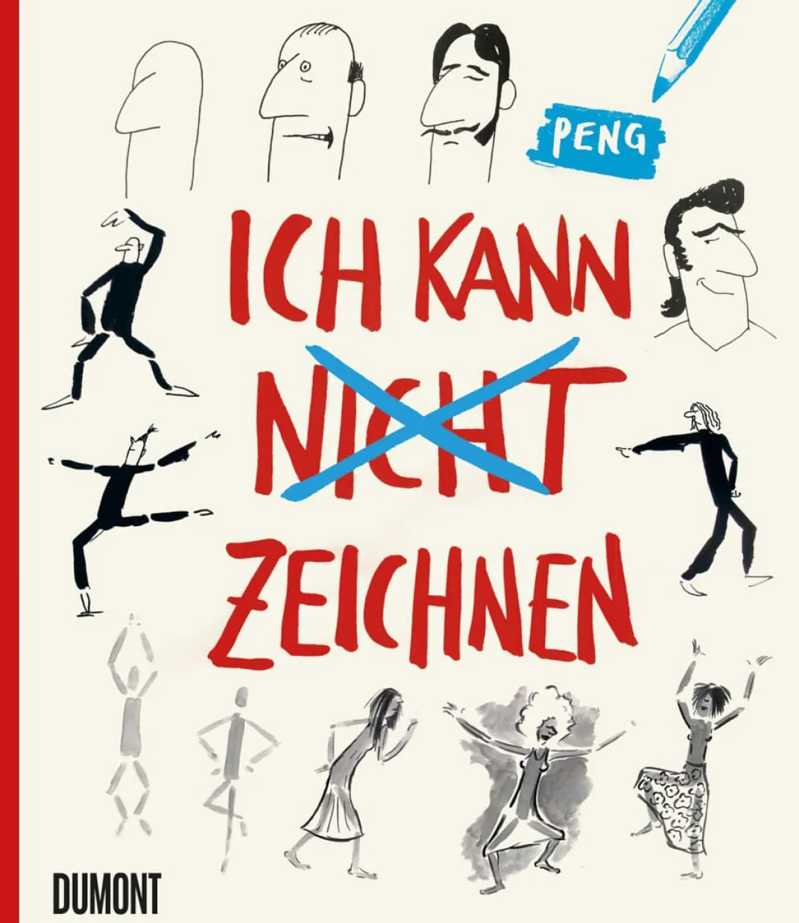 Ich kann (nicht) zeichnen. Kritzeln, kopieren, experimentieren.