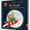 Jim Knopf und die Reise zum Mond: Fantasievolles Bilderbuch-Abenteuer für Kinder ab 4 Jahren.