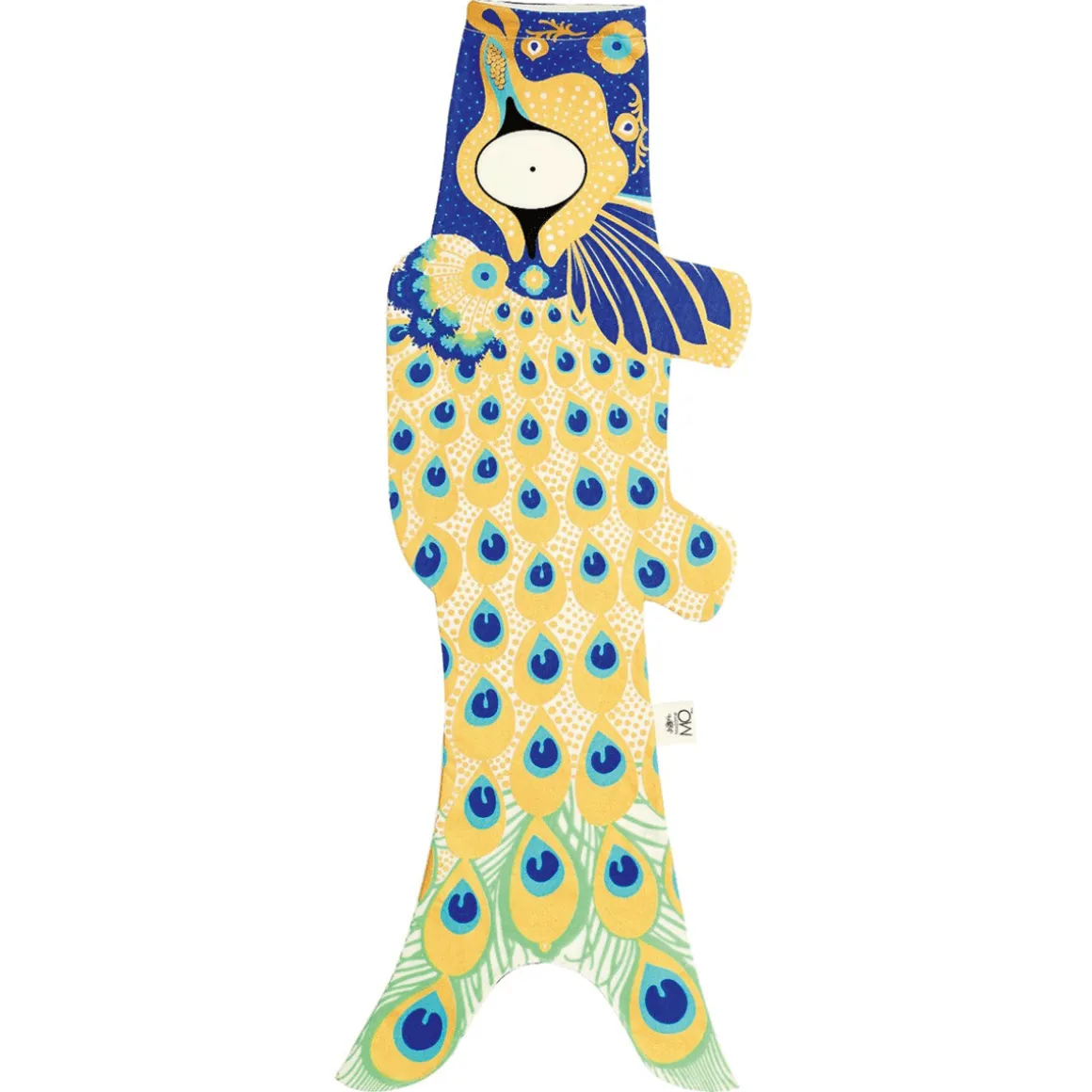 Koinobori »Pfau«.