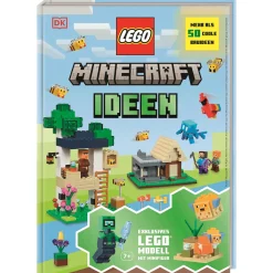 LEGO® Minecraft® Ideen: Mehr als 50 coole Bauideen. Exklusives LEGO Modell mit Minifigur. Für Kinder ab 6 Jahren.