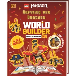LEGO® NINJAGO® Aufstieg der Drachen World Builder: Bau dir deine eigene Welt. Abenteuer-Box mit 135 LEGO Elementen, 4-in-1-Modell und über 150 Bauideen.