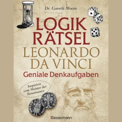 Logikrätsel Leonardo da Vinci. Geniale Denkaufgaben.