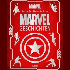 Marvel: Das große silberne Buch der MARVEL-Geschichten: Vorlesebuch mit 5-Minuten-Geschichten zu allen Marvel-Superhelden und -heldinnen.