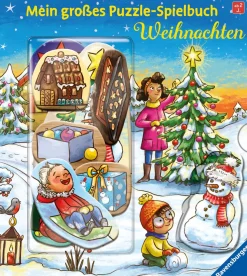 Mein großes Puzzle-Spielbuch. Weihnachten.