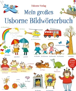 Mein großes Usborne Bildwörterbuch.